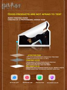 50 miếng dán tường Harry Potter được cấp phép chính thức cho các nhân vật trong phim kinh điển xung quanh miếng dán vinyl quà tặng chống thấm nước hoạt hình bình nước cho máy tính xách tay bình nước cho máy tính điện thoại di động mũ bảo hiểm xe hơi và miếng dán - Nhiều màu - Xem 6