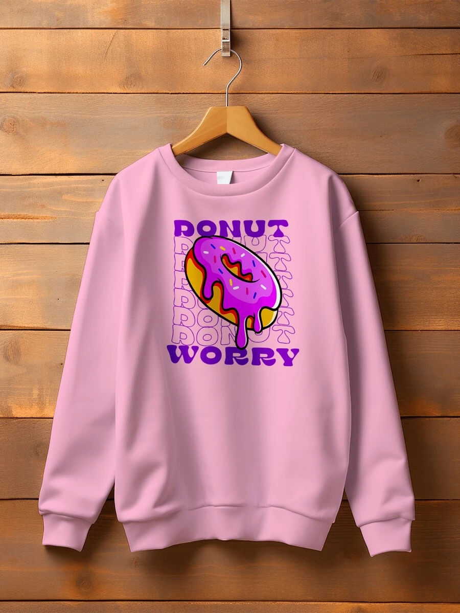 Men Sweatshirts - 淺粉色 - 查看 1