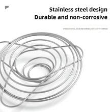 1pc Stainless Steel Coffee Filter, Outdoor Camping Coffee Drip Rack, Folding Funnel Coffee Cup, Hand Drip Coffee Maker - Stainless Steel Color--medium Size - View 8