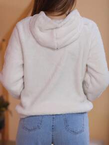 Women Coats - 白色 - 查看 4