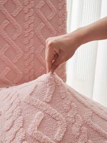 1 Miếng Dày lên Bao ghế Đối với Nhà  , Có thể điều chỉnh Bọc Ghế ăn Với chân váy , 4 phổ cập , Chống bụi Và , Thích hợp Đối với Ghế , , - Hồng - Xem 5