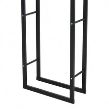 HOMCOM Firewood Racks - Black - View 7