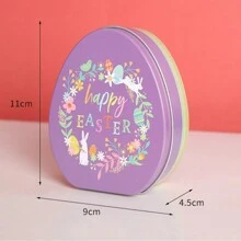 1 Miếng Tiệc Phục sinh Hộp Quà , Con thỏ Trứng Kẹo hộp , Quà tặng lễ hội , Thích hợp Đối với Bạn , Bạn học , , Trẻ em , Dễ thương Và Thú vị Qủa tặng - Nhiều màu - Xem 4