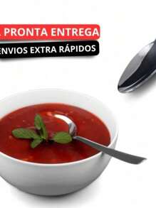 Colheres em Aço Inox Kit 12 Unidades Elegância e Durabilidade para sua Cozinha - Cinza - Visão 6