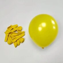 60 个 5 英寸黄色乳胶气球，5/10/12/18 英寸黄色乳胶气球，适用于生日、婚礼、毕业典礼、周年派对、庆祝装饰返校情人节 - 黃色 - 查看 4