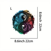 Ultimate Stamp Label Patches For Clothing - Washable Iron On Heat Transfer For T-Shirts - Stylish Stickers For Men - Easy To Apply And Durable - Multicolor - View 2