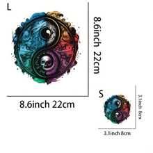 Ultimate Stamp Label Patches For Clothing - Washable Iron On Heat Transfer For T-Shirts - Stylish Stickers For Men - Easy To Apply And Durable - Multicolor - View 3