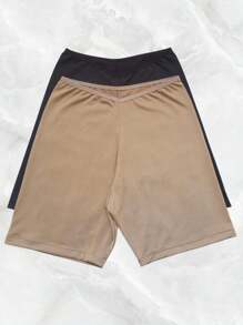 Kit 2 Short Anágua Segunda Pele Shortinho Íntimo Bermuda - Anagua