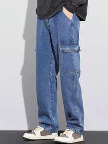Men Jeans - Azul - Ver 1