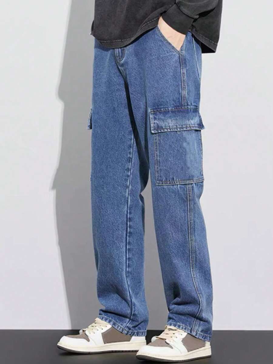Men Jeans - Azul - Ver 1