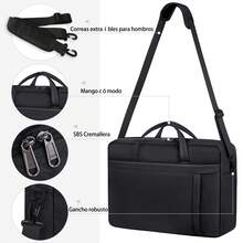 Men Briefcase - Black - View 6