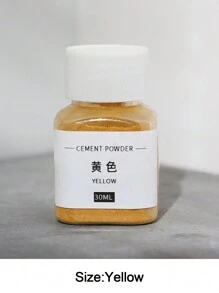1 Pièce 30 Ml Planter De Coloration En Ciment De Gypse Pigment Poudre De Gypse Concentré De Couleur, Moule De Plâtre De Ciment En Béton De Bricolage, Accessoire De Fabrication De Bijoux