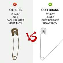 150pcs Pin Decorative Accessory For Sewing, Diy, Crafts And Clothes - Gold - View 4