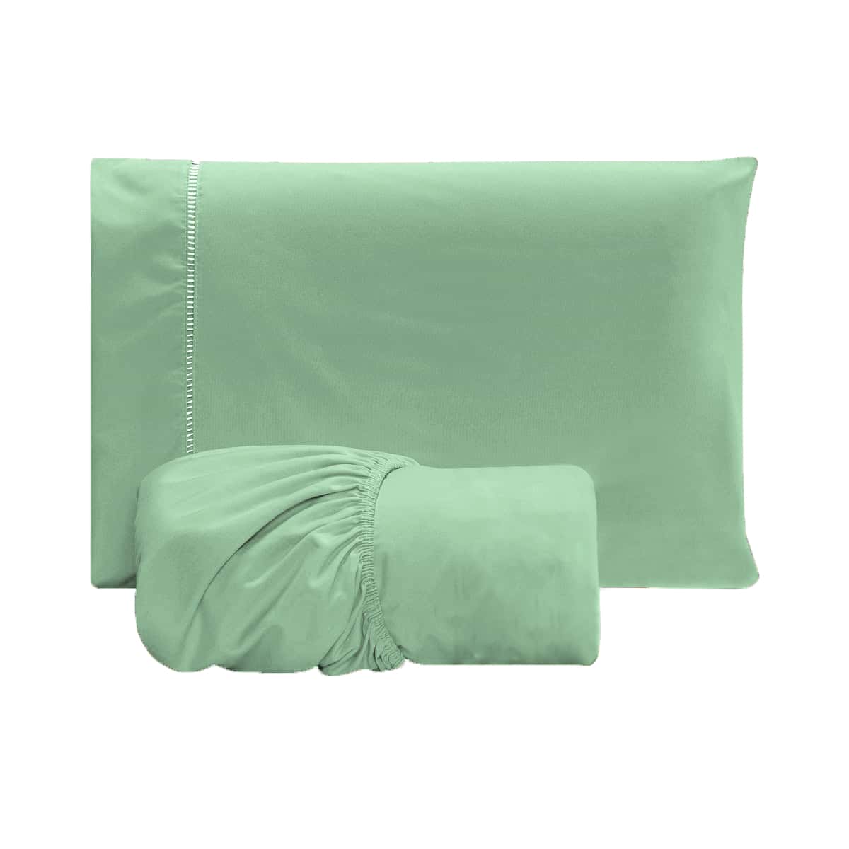 Sheet Sets With Pillowcases - 綠色 - 查看 1