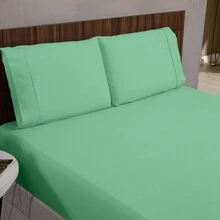 Sheet Sets With Pillowcases - 綠色 - 查看 2