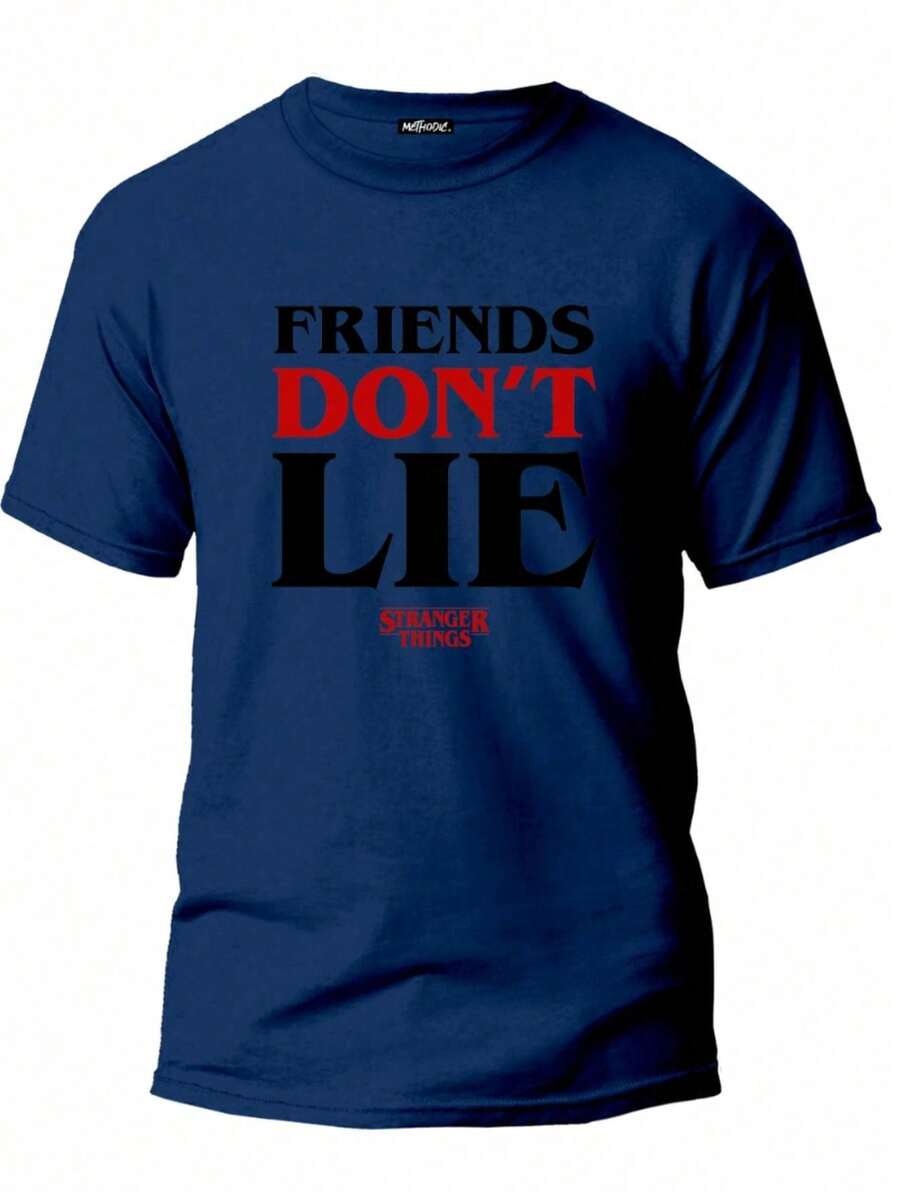 Men T-Shirts - Màu xanh hải quân - Xem 1