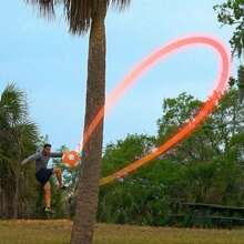 Juguete De Fútbol Mágico Para Juego De Fútbol Al Aire Libre - naranja blanco - Ver 6