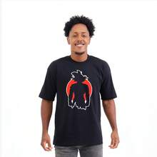 Men T-Shirts - 黑色 - 查看 1