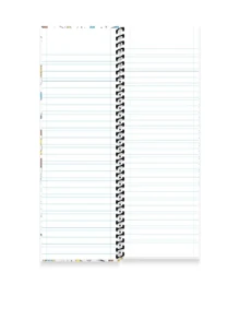 Caderno Universitário Capa Dura Caligrafia Com 96 Folhas Tamanho 200x275mm