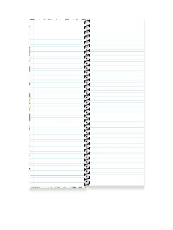Caderno Universitário Capa Dura Caligrafia Com 96 Folhas Tamanho 200x275mm