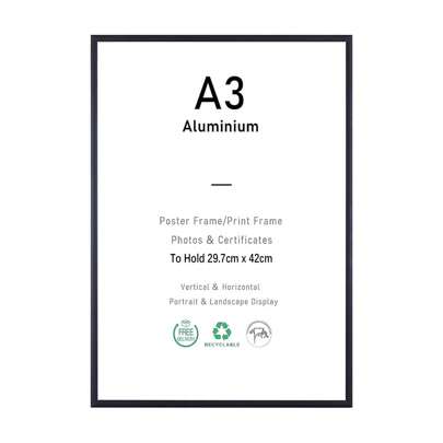 1pc Black Aluminum Alloy Semi-Circle Shaped Photo Frame, Classic Black Aluminum Alloy Rectangular Photo Frame For Desktop And Wall Mounted Gifts Birthday Graduation