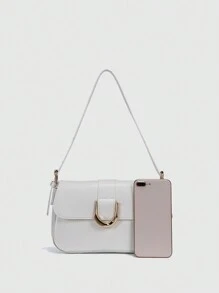 Borland 红色复古风格性感女士皮革方形包，手提包，腋下包，斜挎包，配有可拆卸双肩带，适合女孩、女士、学生、上班族、通勤、上学