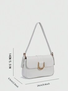 Borland 红色复古风格性感女士皮革方形包，手提包，腋下包，斜挎包，配有可拆卸双肩带，适合女孩、女士、学生、上班族、通勤、上学