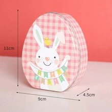 1 Miếng Tiệc Phục sinh Hộp Quà , Con thỏ Trứng Kẹo hộp , Quà tặng lễ hội , Thích hợp Đối với Bạn , Bạn học , , Trẻ em , Dễ thương Và Thú vị Qủa tặng - Nhiều màu - Xem 3