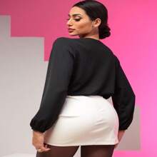 Women Blouses - màu đen - Xem 2