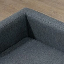 Pet Sofa Dog Bed Couch For Dog Or Cat - Dark Grey - View 8