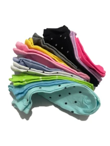 10雙女性水玉運動襪,透濕舒適 - 彩色 - 查看 5