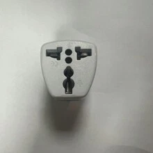 2入組/包英國標準三齒電源轉換插頭,白色,型號sz-005 - 白色 - 查看 10