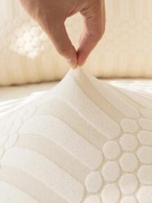 1片葉子壓花絨布沙發套,彈性沙發套與坐墊套適用於四季