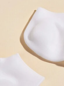 4入組凝膠保濕襪、保濕手套、美白水療襪、水療手套、沙灘襪 - 白色 - 查看 3