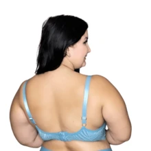 Plus Size Bras & Bralettes - 青碧色 - 查看 2