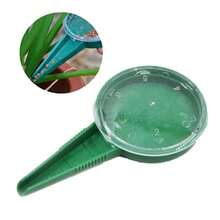 1pc Home Garden Seed Planter And Fertilizer Spreader For Flowers And Vegetables With 5 Adjustable Positions - Dark Green - View 4