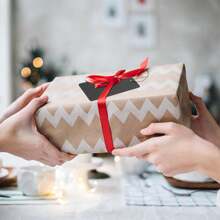 100 Pack Black Tags With String Large Price Tags With Elastic Strings Attached Blank Gift Tags Marking Hang Tags For Clothes And Crafts Display - Black - View 6