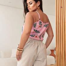 Women Shorts - Màu be - Xem 5