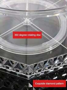 Organizador De Maquillaje Giratorio 360 Grados GRANDE - transparente - Ver 11