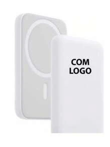 Battery Pack Magsafe Bateria Portátil Powerbank Para iPhone 12  / 13  / 14 Pro Max Mini - Damasco - Visão 4