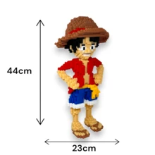 Set Blocks Armables Luffy One Piece 616 Mini Bloques Construcion - Jumbo Amarillo - Ver 2