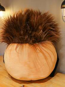 1pc Cute Potato Plush Toy, Funny Decompression Birthday Gift Home Decoration Ornament - Brown - View 7
