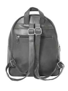 Women Fashion Backpacks - 卡其色 - 查看 2