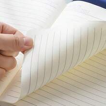 1 Miếng A5 Phong cách Công sở sổ tay Với Từ tính & Kim loại Nút Khóa , Da giả Che phủ - Màu xanh bụi bặm - Xem 4