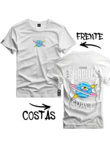 Shap Life Men T-Shirts - 白色 - 查看 2