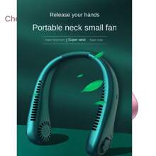 haoss Hands-Free Fan Necklace Portable Neck Fan With 3 Speeds For Outdoor Sports, Traveling, Office, Home Use