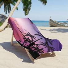 1片大型海灘浴巾,景觀設計,旅行和度假必備禮物,游泳池浴巾,露營,適用於成人,女性,男性,海灘必需品,度假禮物 - 彩色 - 查看 5