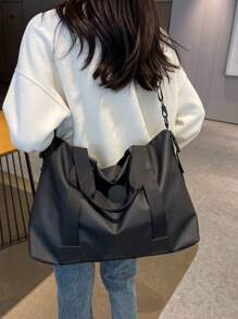 Borsa da viaggio di grande capacità, borsa da palestra monocolore, borsa impermeabile portatile, adatta per uomo e donna, borsa sportiva, zaino, adatta per viaggi a breve termine, yoga, nuoto, borsa da viaggio sportiva, valigia per bagaglio a mano, borsa da weekend, borsa da palestra, borsa da viaggio, borsa per il college, borse da viaggio, borsa da ospedale, borsa invernale per le vacanze, per la scuola, accessori scolastici, articoli scolastici