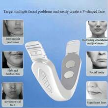 V-Shaped Face Instrument Intelligent V-Face Beauty Instrument Facial Massager - Pink - View 4