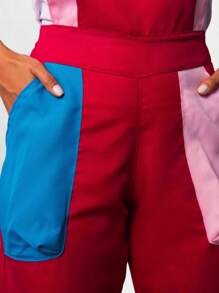 Aprons & Smocks - สีชมพูบานเย็น - ดู 6